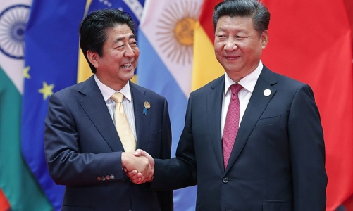 Phía sau cái bắt tay Trung - Nhật tại thượng đỉnh G20