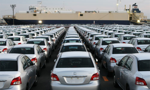 Xuất khẩu Nhật lao dốc vì đồng Yên mạnh