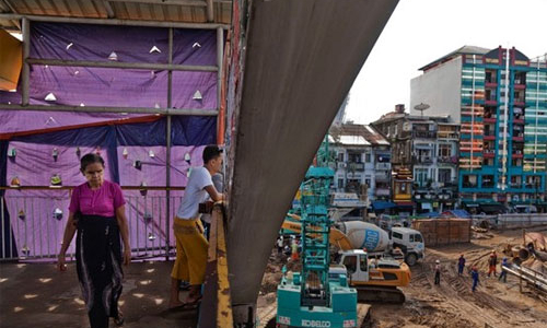 Ngất ngưởng giá thuê văn phòng tại Myanmar