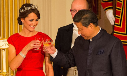 Truyền thông Trung Quốc hưng phấn vì cách Anh đón ông Tập