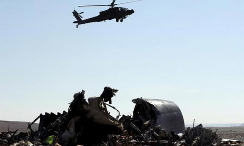 Nga kết luận máy bay rơi ở Ai Cập do bị đánh bom