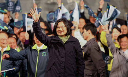 Người phụ nữ đầu tiên nắm quyền lãnh đạo Đài Loan