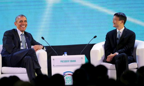 Tổng thống Mỹ “phỏng vấn” ông chủ Alibaba