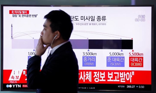 Triều Tiên phóng 4 tên lửa đạn đạo về phía Nhật Bản