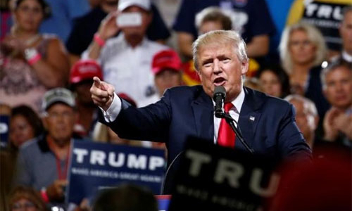 Bầu cử Mỹ: Trump thua xa Clinton về huy động tiền