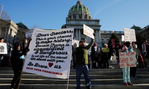 Đại cử tri Mỹ chính thức chọn Trump làm Tổng thống