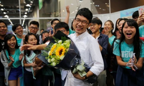 Thủ lĩnh sinh viên biểu tình Hồng Kông đắc cử nghị sỹ