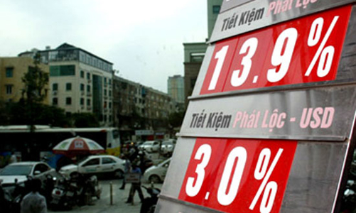 Trần lãi suất xuống 13% từ 13/3