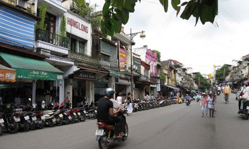 Ba năm không đổi trần giá đất Hà Nội 