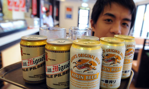 Hãng bia lớn nhất Philippines tính mua cổ phần Bia Sài Gòn