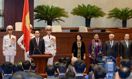 Chủ tịch nước tái đắc cử: “Hết lòng phụng sự Tổ quốc”