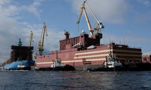 Nhà máy điện hạt nhân nổi đầu tiên của Nga được đưa đến Bắc Cực