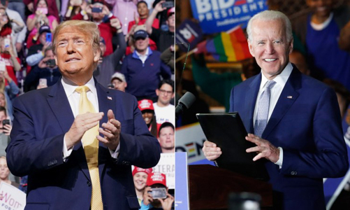 Trước ngày bầu cử, ông Biden dẫn trước ông Trump với khoảng cách lớn