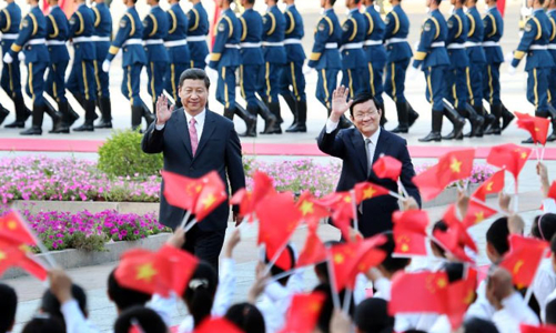 Hình ảnh chuyến thăm của Chủ tịch nước tới Trung Quốc