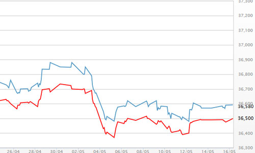 Vàng chịu áp lực từ FED, USD giảm vì Euro