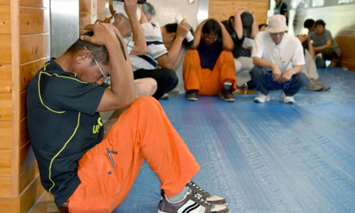 Thị trấn Nhật diễn tập phòng khả năng Triều Tiên phóng tên lửa