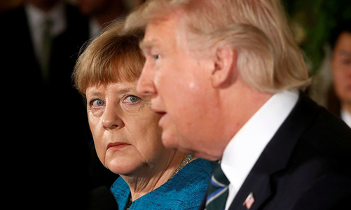 Bà Merkel căng thẳng với ông Trump trước thềm thượng đỉnh G20