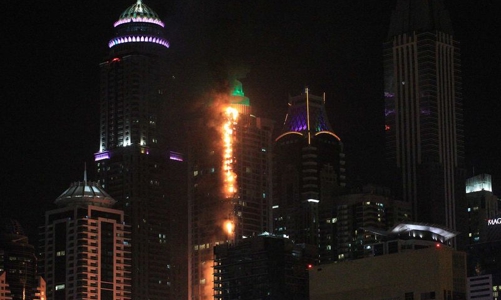 Cháy chung cư 86 tầng ở Dubai