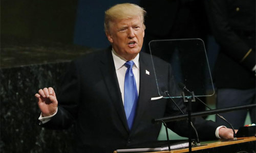 Tổng thống Trump dọa hủy diệt hoàn toàn Triều Tiên