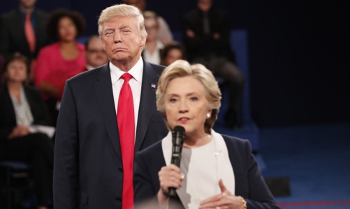 Cận cảnh đối đầu Trump-Clinton lần hai