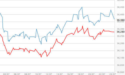 Giá vàng và USD thế giới biến động, trong nước chững