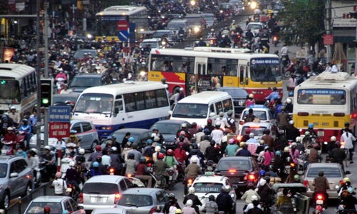 Ùn tắc giao thông tại Hà Nội và Tp.HCM đang gia tăng trở lại