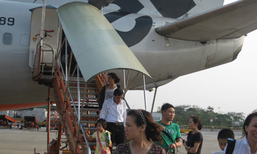 Máy bay của Jetstar Pacific bất ngờ phải hạ cánh