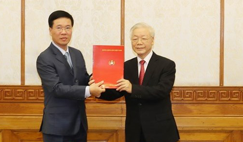 Ông Võ Văn Thưởng giữ chức Thường trực Ban Bí thư