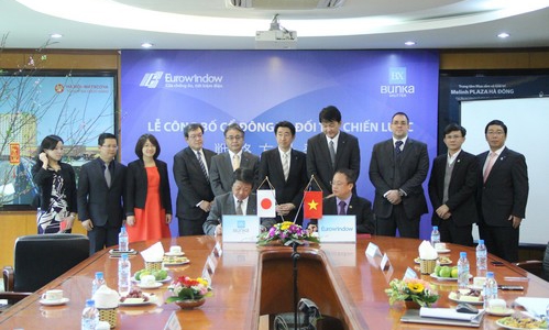 Đối tác Nhật thành cổ đông chiến lược của Eurowindow