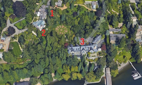 Dinh thự của hai tỷ phú giàu nhất hành tinh