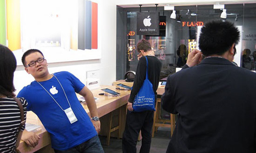 Trung Quốc “nhái” Apple Store y như thật