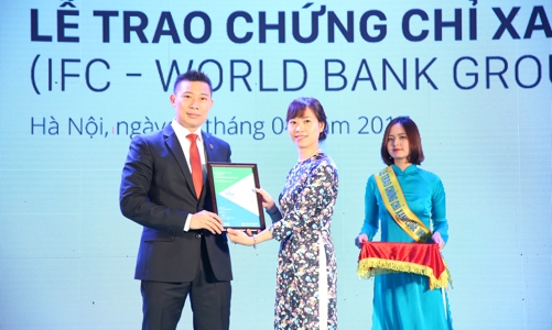 Dự án Anland Complex nhận chứng chỉ xanh quốc tế EDGE của IFC