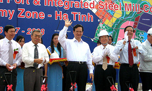 Formosa thúc đẩy “siêu dự án” gang thép