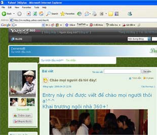 Hành lang pháp lý cho blog