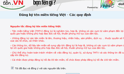 Xuất hiện nhiều tên miền tiếng Việt “lạ”