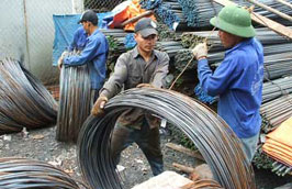 Vật liệu xây dựng: Giá tăng, sức mua giảm