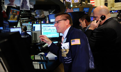 Phố Wall bùng nổ giao dịch