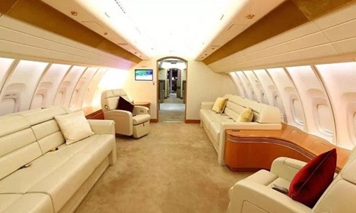 Bên trong chuyên cơ xa xỉ hơn 640 triệu USD của hoàng gia Qatar