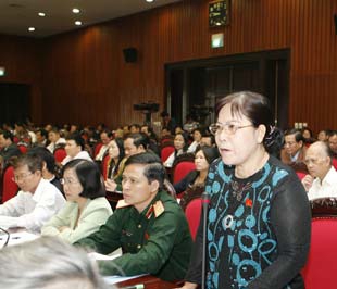 Đại biểu Quốc hội tranh luận về án tử hình