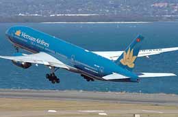 Vietnam Airlines giảm 10% giá vé mua qua mạng