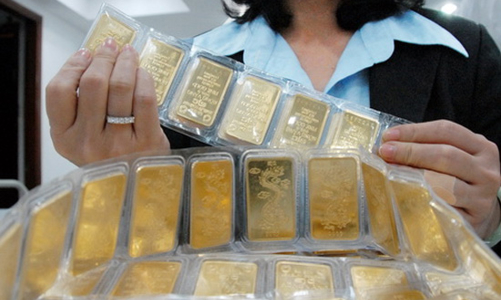 Giá vàng tăng cao nhất trong 1 tuần qua