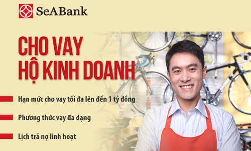 Ưu đãi vay vốn dành cho hộ kinh doanh cá thể