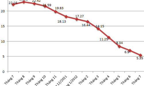 Vì sao CPI tháng 7 giảm mạnh nhất kể từ năm 2009?