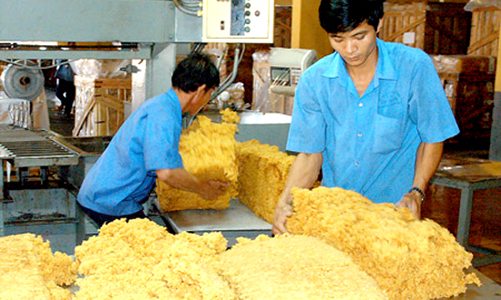 Xuất khẩu gạo, cà phê, cao su lại gặp khó
