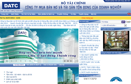 “Trốn” mua nợ, DATC mang tiền đi gửi