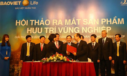 Bảo Việt Nhân thọ ra mắt sản phẩm bảo hiểm hưu trí tự nguyện