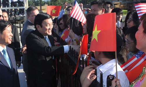 Chủ tịch nước bắt đầu các hoạt động tại Hoa Kỳ