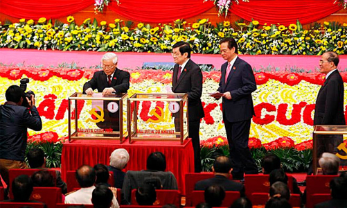 Đã bỏ phiếu bầu Ban Chấp hành Trung ương 12