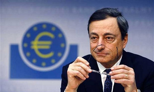 ECB hạ lãi suất Euro xuống âm 0,3%