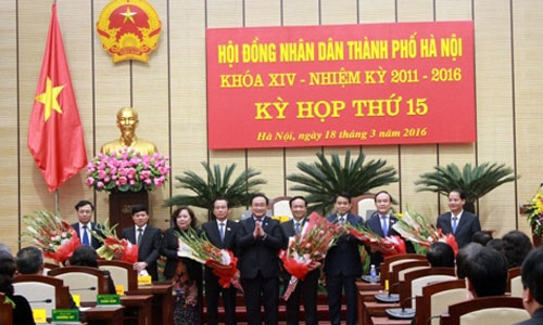 Hà Nội thay đổi hàng loạt cán bộ lãnh đạo